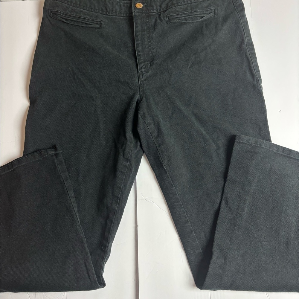 Ralph Lauren Black Straight Leg Women's Jeans